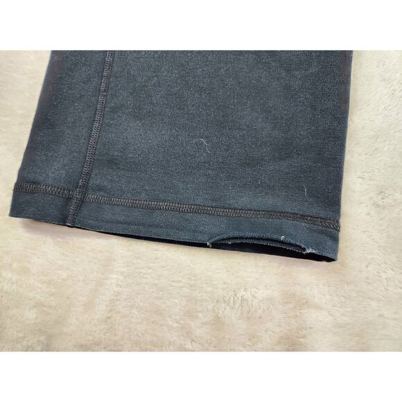 Vintage Lululemon Athletica Womens Retro Wide Leg Sweatpants Black Size 8 Med - Picture 11 of 14